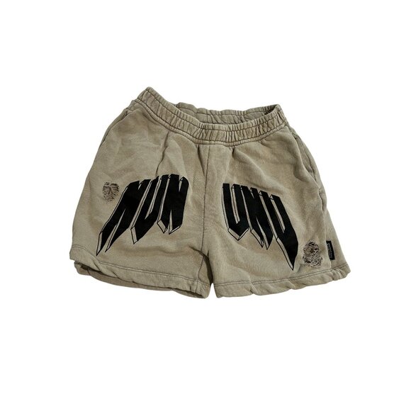 Nununu Rock Nu Roll Sweatshorts in Stone